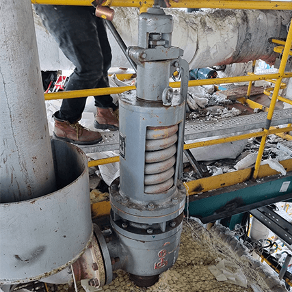 relief valve testing and service